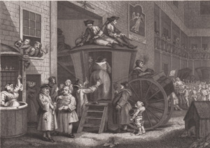The Country Inn Yard; or, The Stage Coach